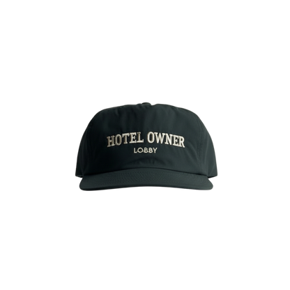 Hotel Owner Cap in classic black