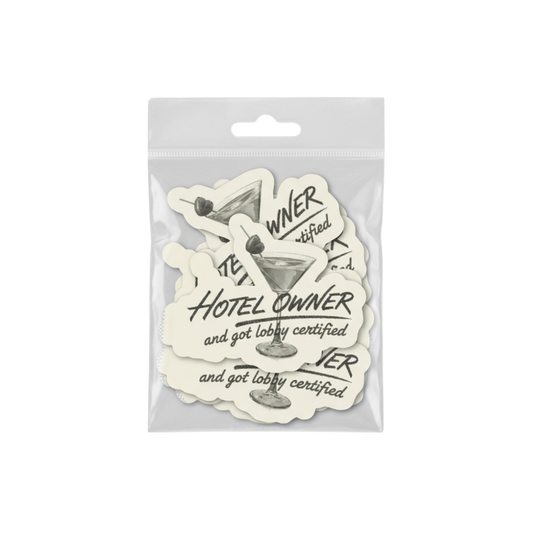 Stickers of Honor - Hotel Owner